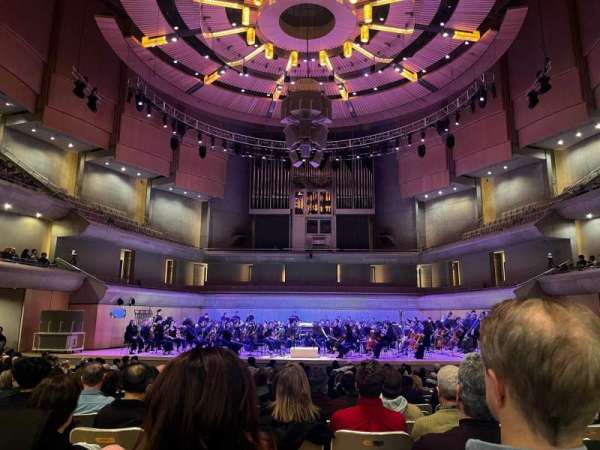 Roy Thomson Hall, section: Orchestra, row: P, seat: 28
