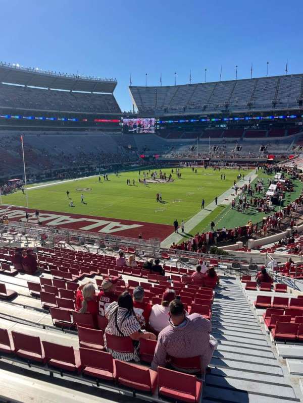 Bryant-Denny Stadium, section: N-1, row: 47, seat: 2