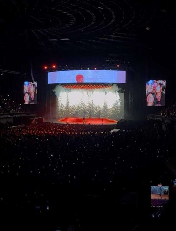 Kia Forum, section: 104, row: 9, seat: 8