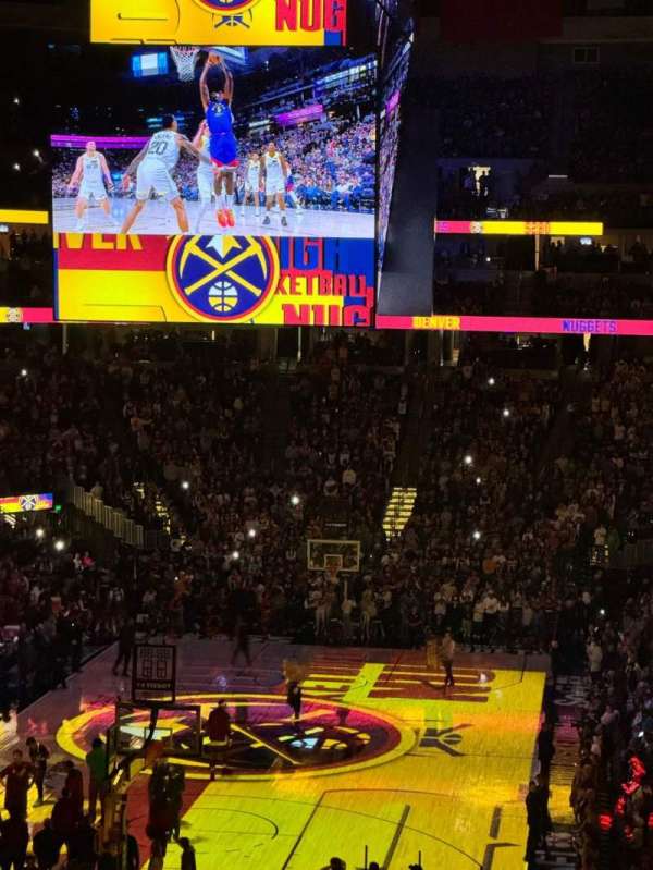 Ball Arena, section: 244, row: 3, seat: 8