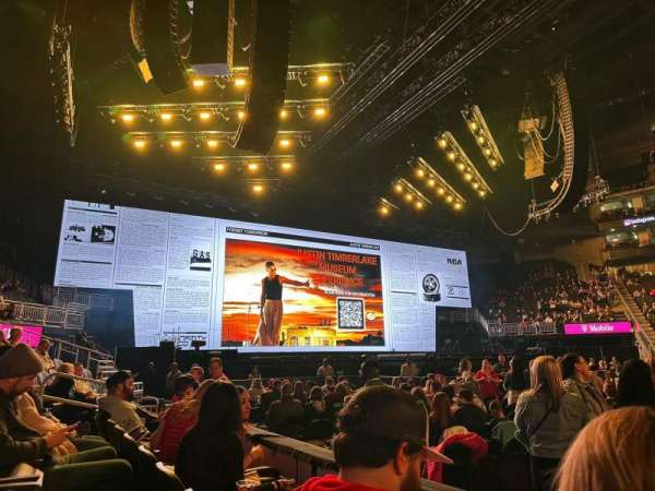 T-Mobile Center, section: 107, row: 2, seat: 3