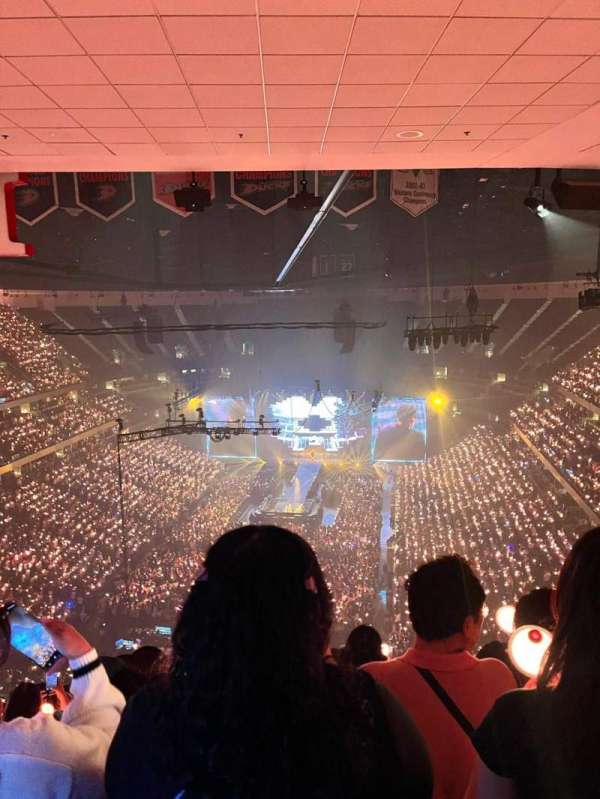 Honda Center, section: 443, row: U, seat: 7