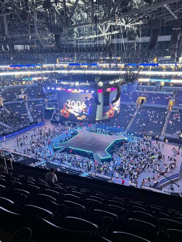 Crypto.com Arena, section: 316, row: 8, seat: 8