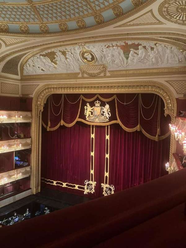 Royal Opera House, section: Amphitheatre, row: A, seat: 78