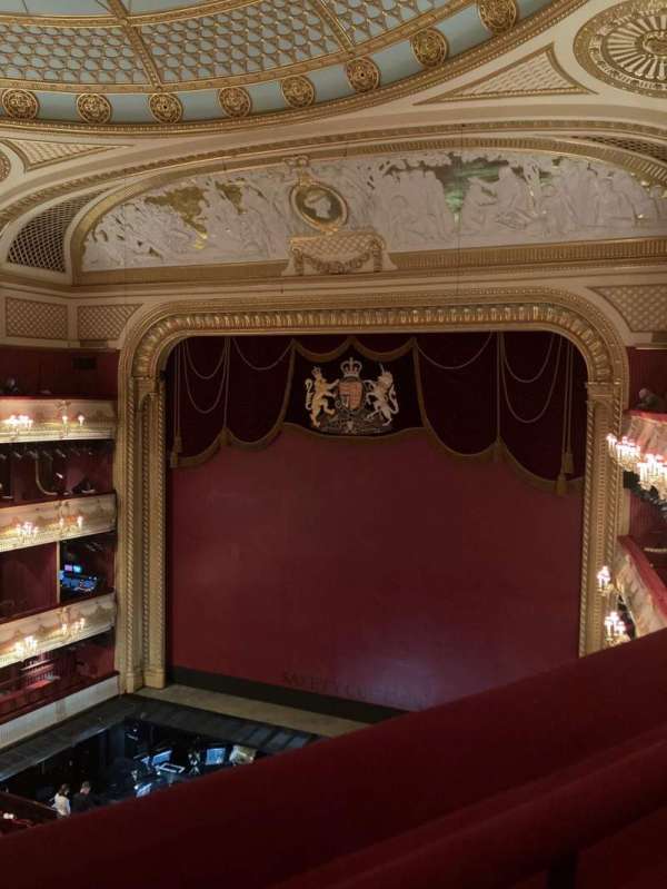 Royal Opera House, section: Amphitheatre, row: A, seat: 76