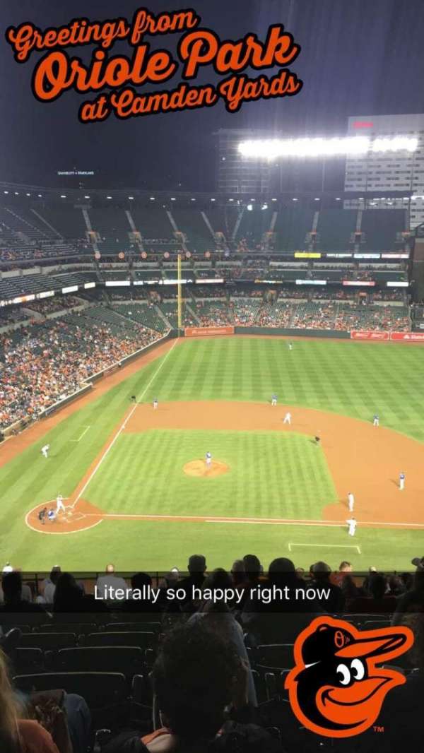 Oriole Park at Camden Yards, section: 322, row: 18, seat: 11