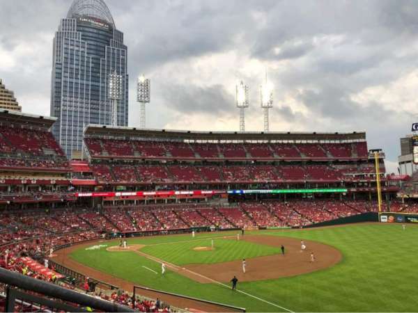Great American Ball Park, section: 528, row: K, seat: 19