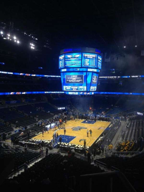 Kia Center, section: 118, row: 22, seat: 7