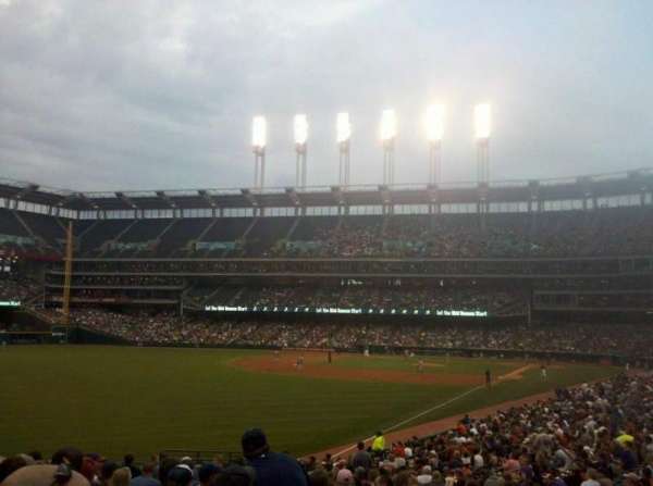 Progressive Field, section: 175, row: K, seat: 4