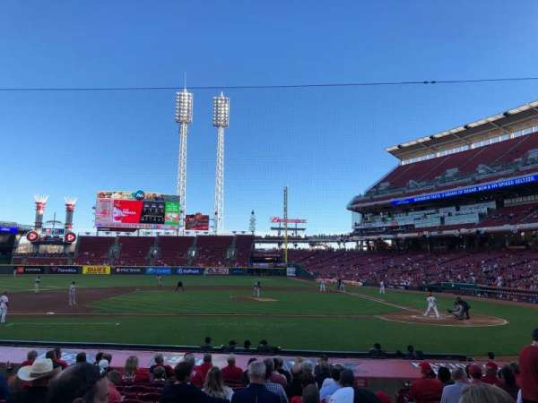 Great American Ball Park, section: 117, row: R, seat: 2