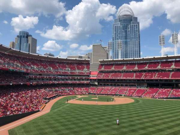 Great American Ball Park, section: 142, row: Z, seat: 25