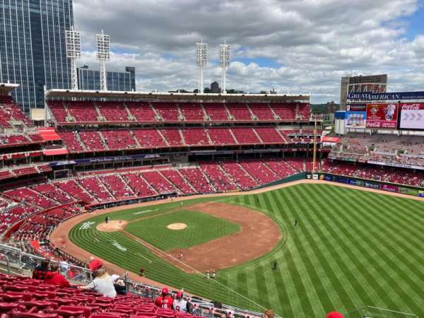 Great American Ball Park, section: 535, row: L, seat: 1