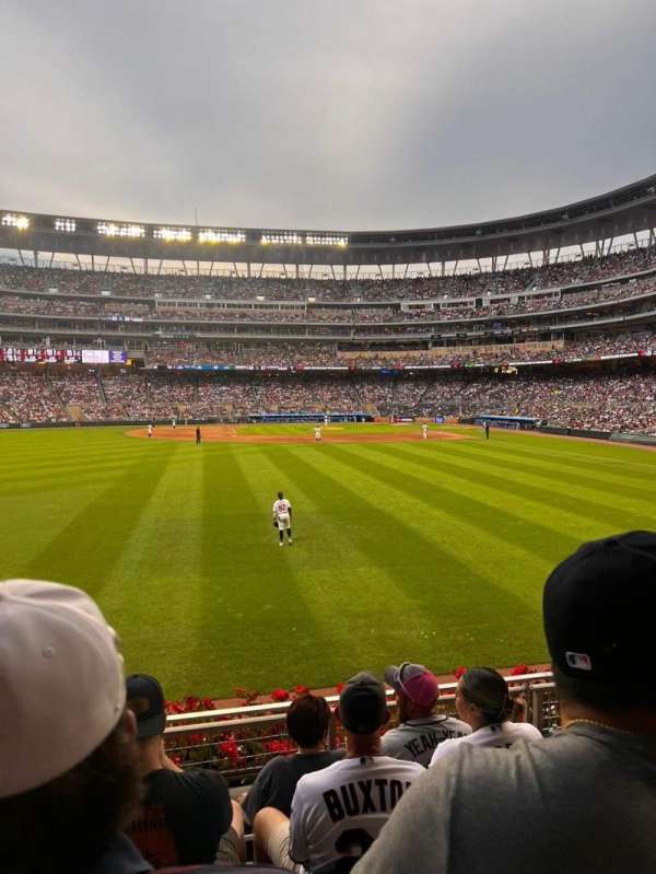 Target Field, section: 129, row: 5, seat: 30