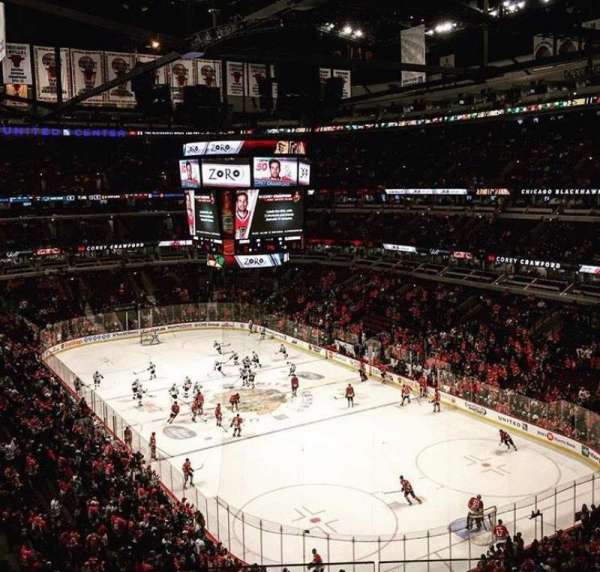 United Center, section: 312, row: 2