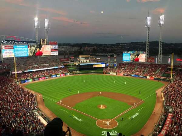 Great American Ball Park, section: 523, row: N, seat: 18
