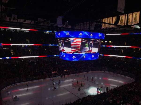 United Center, section: 321, row: 2, seat: 2