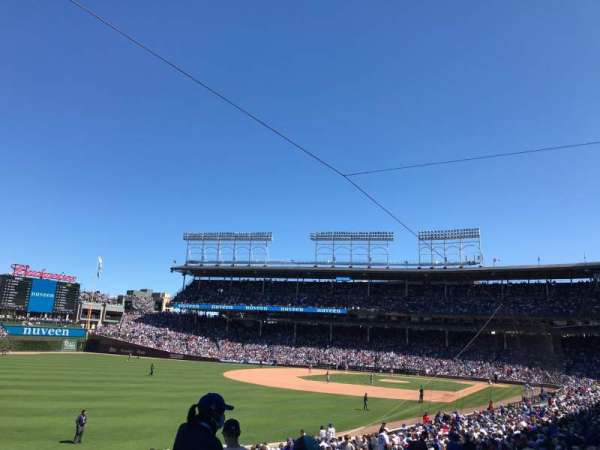 Wrigley Field, section: 203, row: 1, seat: 20