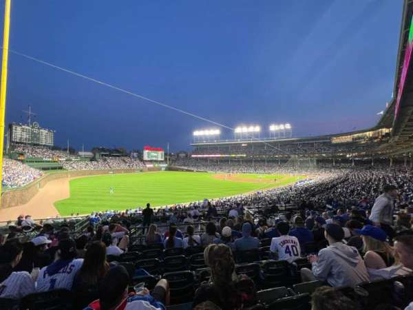 Wrigley Field, section: 203, row: 10, seat: 11
