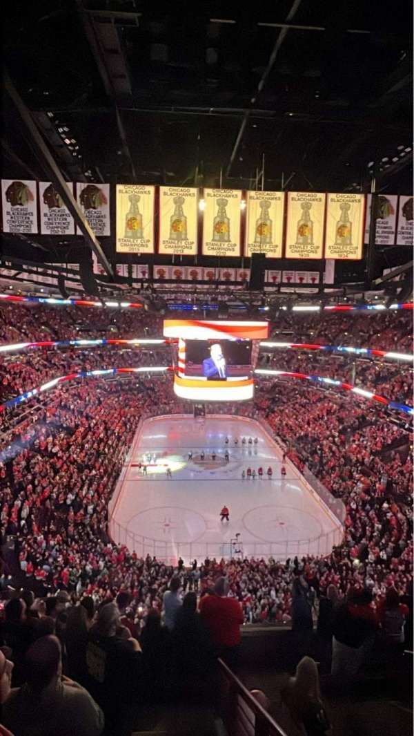 United Center, section: 310, row: 9, seat: 2