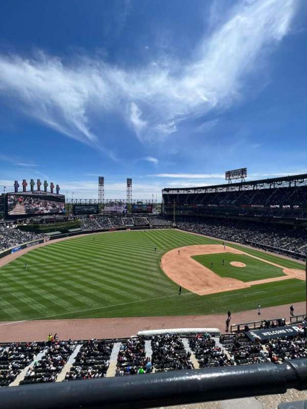 Rate Field, section: 546, row: 1, seat: 1