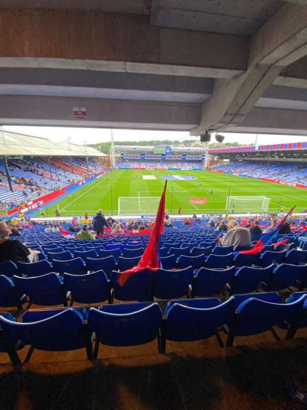 Selhurst Park, section: HRL-G, row: 28, seat: 122
