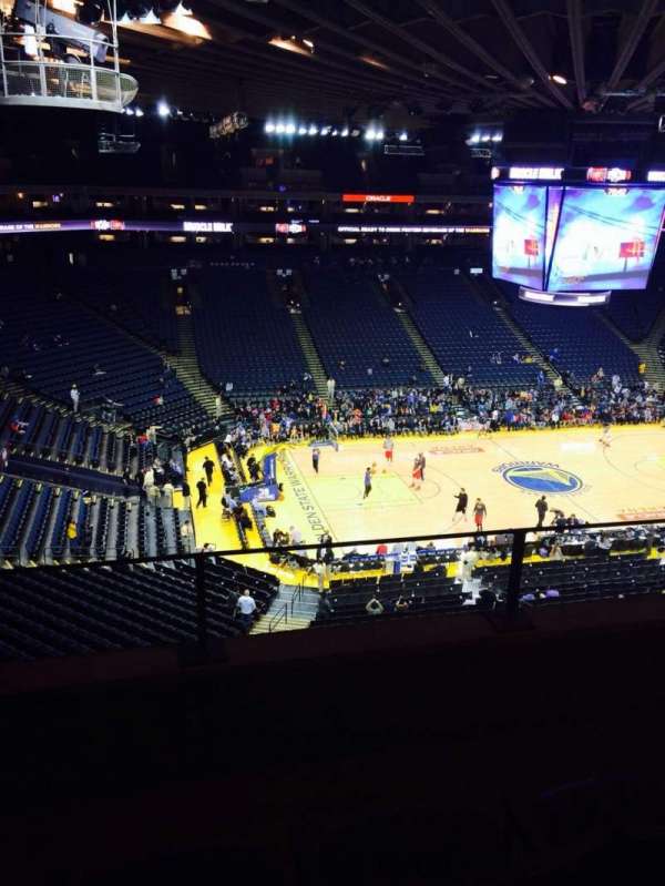 Oakland Arena, section: 203, row: 3, seat: 3