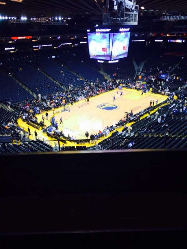 Oakland Arena, section: 205, row: 5, seat: 3