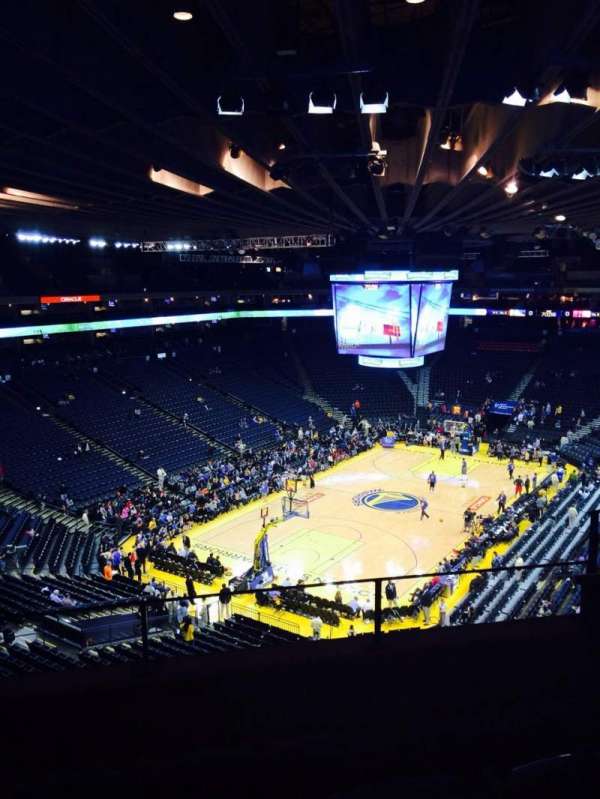 Oakland Arena, section: 206, row: 2, seat: 3