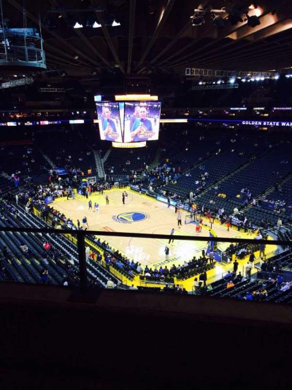 Oakland Arena, section: 212, row: 2, seat: 6