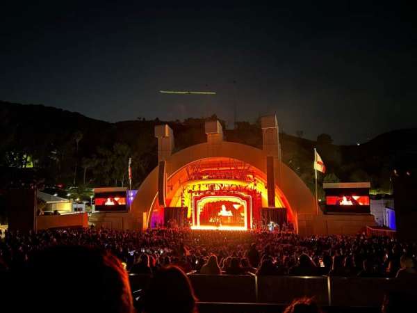 Hollywood Bowl, section: G2, row: 3, seat: 18