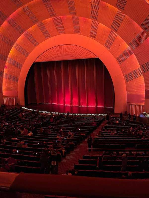 Radio City Music Hall, section: 1st Mezzanine 2, row: A, seat: 203