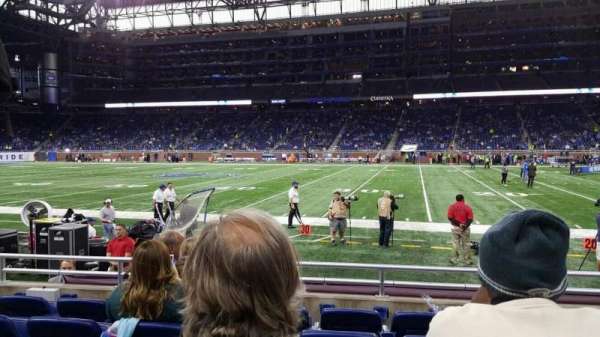 Ford Field, section: 129, row: 5, seat: 11