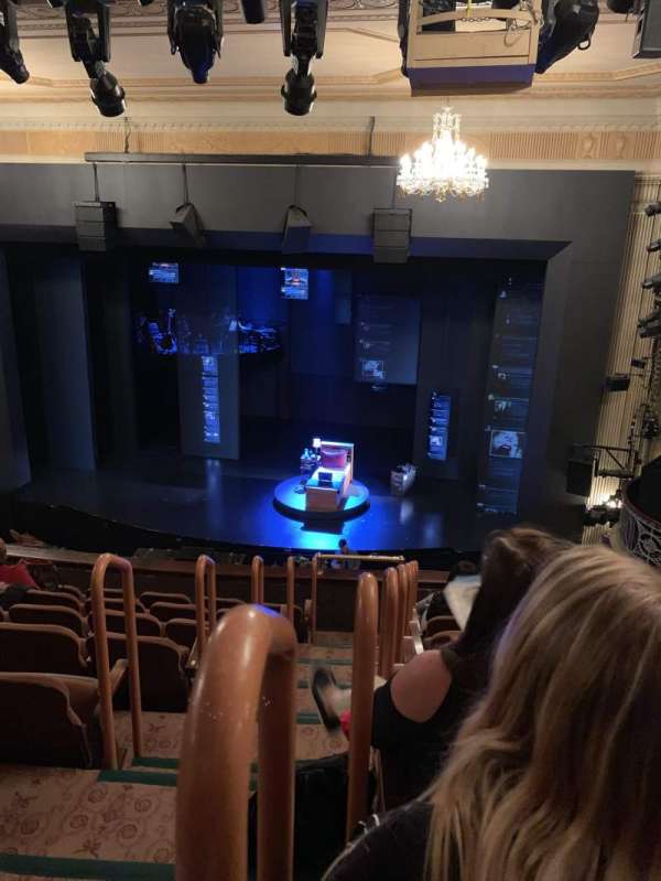 Music Box Theatre, section: Mezzanine R, row: H, seat: 2