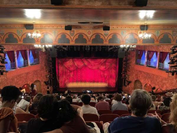 August Wilson Theatre, section: Mezzanine C, row: P, seat: 108