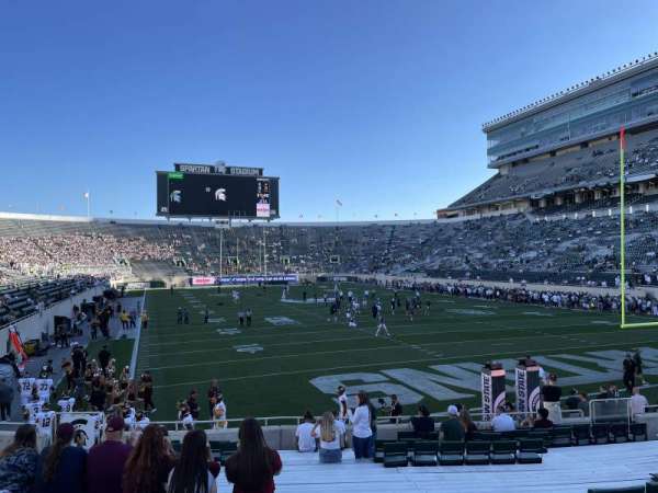 Spartan Stadium, section: 3, row: 19, seat: 23