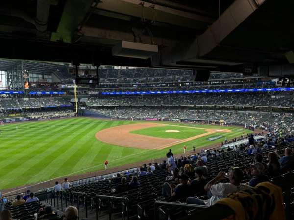 American Family Field, section: 230, row: 19, seat: 2