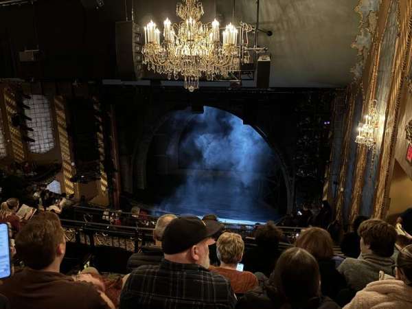 Lunt-Fontanne Theatre, section: Middle Mezzanine R, row: F, seat: 8