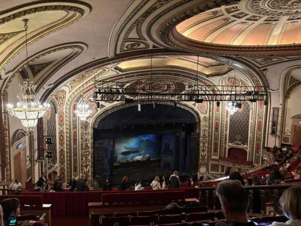 Cadillac Palace Theater, section: Balcony FL, row: R, seat: 29