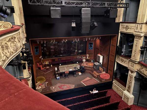 Duke of York's Theatre, section: Upper Circle, row: A, seat: 3