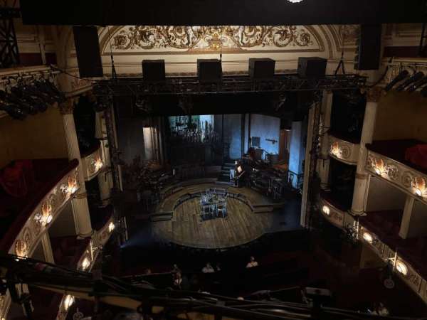 Lyric Theatre, West End, section: Balcony, row: A, seat: 17