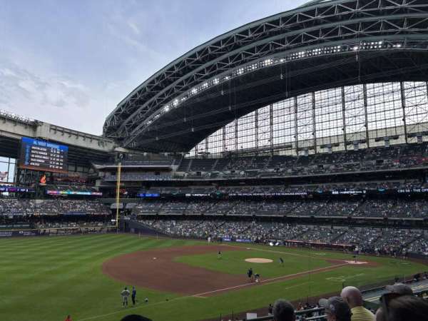 American Family Field, section: 228, row: 5, seat: 10