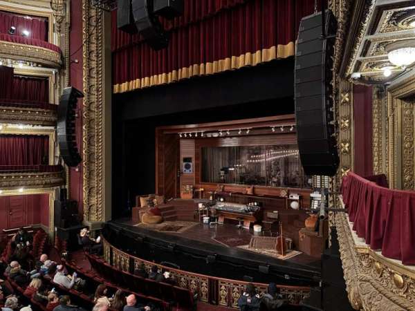 CIBC Theatre, section: Dress Circle Box 2, row: BX2, seat: 202