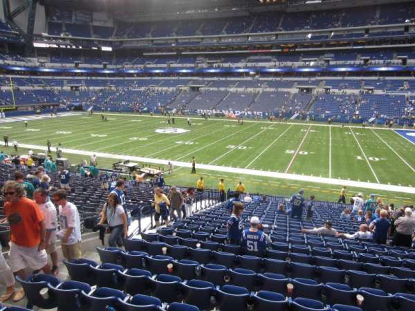 Lucas Oil Stadium, section: 210, row: 11, seat: 24