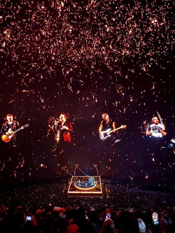 The Sphere, Vegas, section: 306, row: 18, seat: 18