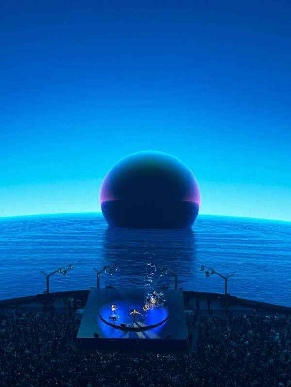 The Sphere, Vegas, section: 306, row: 18, seat: 18