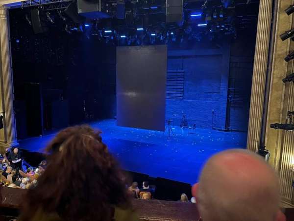 Music Box Theatre, section: Mezzanine R, row: B, seat: 8