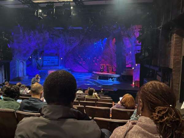 The Newman Theater at The Public Theater, section: Door 2, row: L, seat: 3
