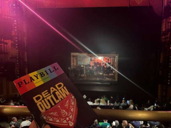 Longacre Theatre, section: Mezzanine C, row: A, seat: 108