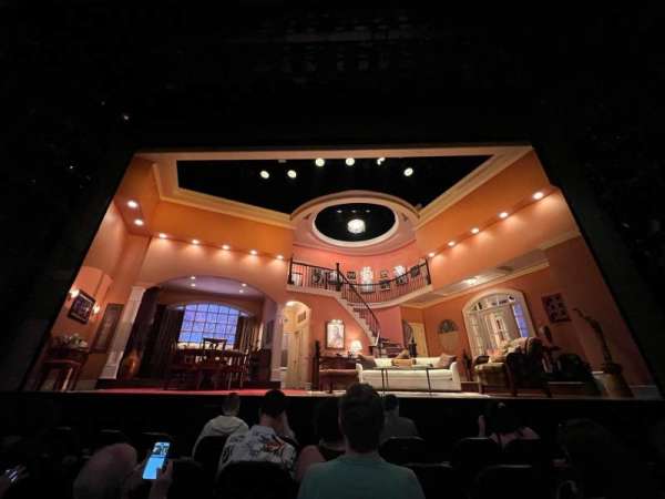 Hayes Theater, section: Orchestra C, row: E, seat: 107