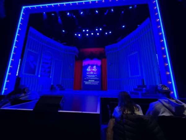 Daryl Roth Theatre, section: Orchestra, row: D, seat: 107